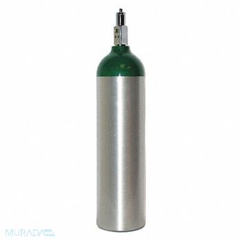 MERET PRODUCTS Medical Oxygen Cylinder 398L Aluminum, 19MM98