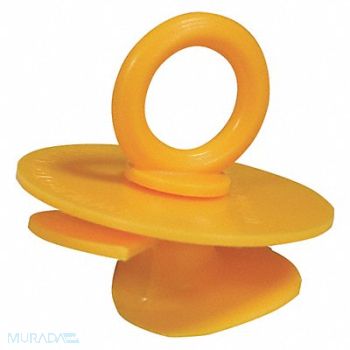 AURALEX Ceiling Anchor Mount 2-1/8 in W Plastic, 19MP50