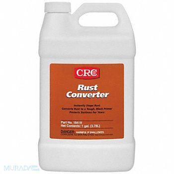 CRC Rust Converter White 1 gal Size, 19MY73
