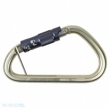 GEMTOR Carabiner Aluminum 350 lb 40 kN, 19TJ72