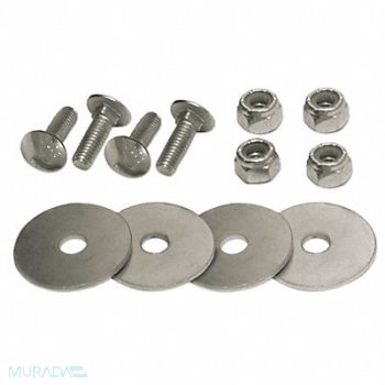 SNAP-LOC CrrgBlt Stl ZncPltd 1in Sqr PK1, 19XZ82