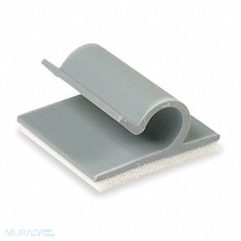TY-RAP Cable Clip Side Entry Gray PK25, 1A874
