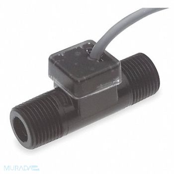 GEMS SENSORS Flow Rate Sensor Turbine 6.6 GPM Max, 1AMB1