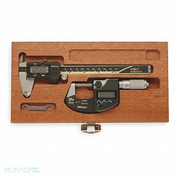 MITUTOYO Precision Meas.Tool Kit Digital Caliper, 1ARY4