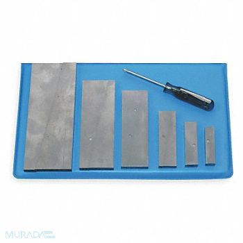 MITUTOYO Precision Adj Parallels 3/8 to 2 1/4 In, 1ARY8