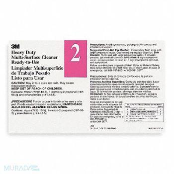 TOLCO Secondary Bottle Label Gloss Paper PK12, 1CJ97