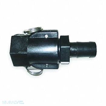 DAYTON Quick Disconnect Polypropylene 1-1/4, 1DLU7