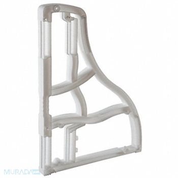 GRAINGER APPROVED Barricade P-Cade Leg White 29 in L, 1EKT7