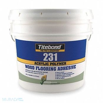 TITEBOND Flooring Adhesive Gallon Tan/Off White, 1FCE6