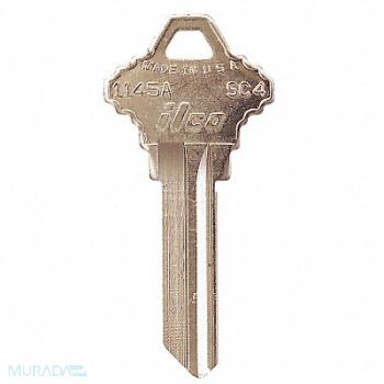 KABA ILCO Key Blank Type SC4 6 Pin PK10, 1GAK2