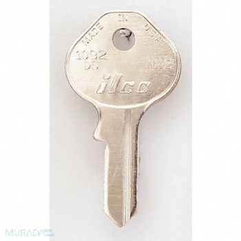 KABA ILCO Key Blank Brass Type M13 4 Pin PK10, 1GAN4