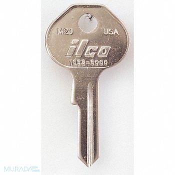 KABA ILCO Key Blank Brass Type M20 5 Pin PK10, 1GAN8