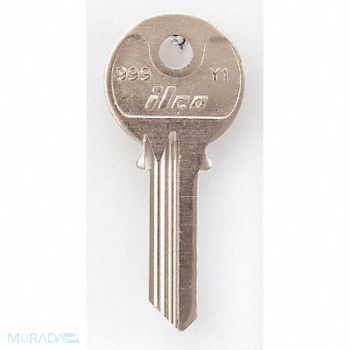 KABA ILCO Key Blank Brass Type Y1 5 Pin PK10, 1GAP1