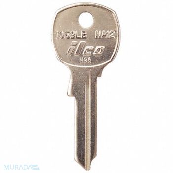 KABA ILCO Key Blank Brass Type NA12 5 Pin PK10, 1GAP7