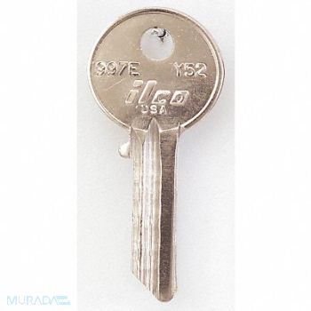 KABA ILCO Key Blank Brass Type Y52 5 Pin PK10, 1GAR4