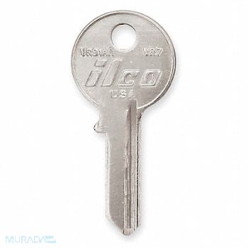 KABA ILCO Key Blank Brass Type VR7 4 Pin PK10, 1GAR6