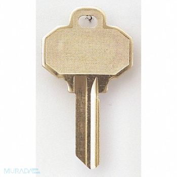 KABA ILCO Key Blank Nickle Type BW2 5 Pin PK10, 1GAR9
