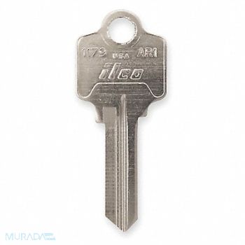 KABA ILCO Key Blank Brass Type AR1 5 Pin PK10, 1GAT3