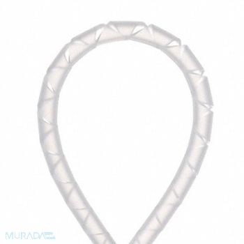 PANDUIT Spiral Wrap 0.250 in 100 ft L Natural, 1LEZ3