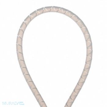 PANDUIT Spiral Wrap 0.375 in 100 ft L Natural, 1LEZ4