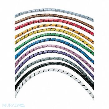 PANDUIT Spiral Wrap 1.000 in 100 ft L Natural, 1LEZ7