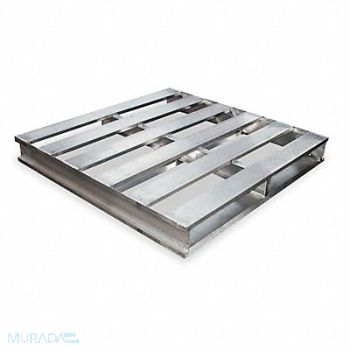 GRAINGER APPROVED Aluminum Pallet 48L X 48-1/4 W X 6 In H, 1MCU2