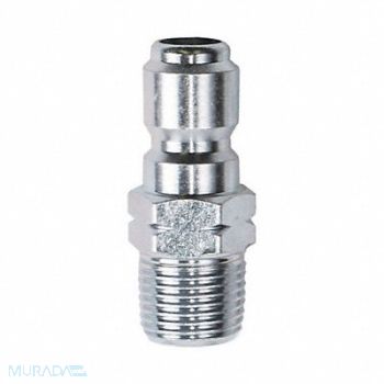 GRAINGER APPROVED Quick Connect Plug 3/8 (M)NPT, 1MDG9