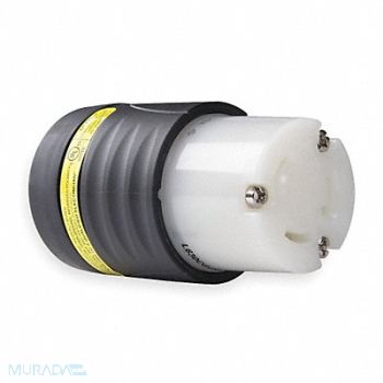 LEGRAND Connector 250VAC 30A L6-30R 2P 3W, 1PGL9