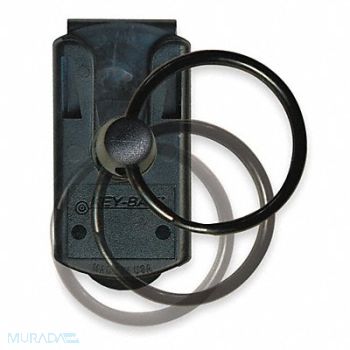 KEY-BAK Key Carrier Clip Fits 2 In Belts Holders, 1TCX8