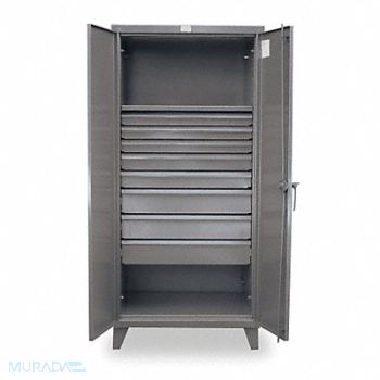 STRONG HOLD StrgCab Leg Dark Gray 78 x 36 x 24, 1UBW9