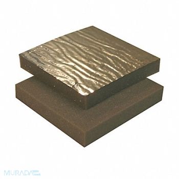 SOUND SEAL Acoustic Foam Mylar Charcoal 54Inx10 ft., 3TPU1