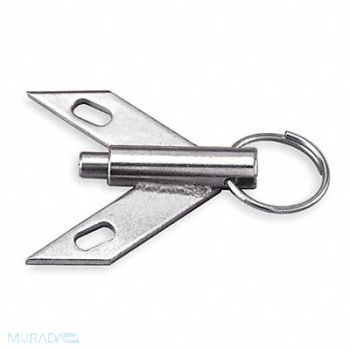 HAMILTON Caster Swivel Lock Plate 1/2 in., 1VHJ1