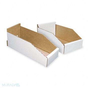 PACKAGING CORPORATION OF AMERICA Corrugated Shelf Bin 4-1/4 W 11-3/4 L, 1W764