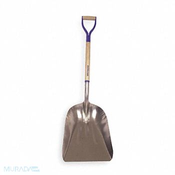 WESTWARD Grain Scoop 29-1/2 in Handle Aluminum, 1WG35