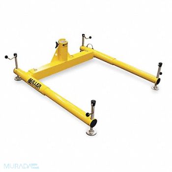 HONEYWELL MILLER Portable Davit Base Yellow, 5RPT8