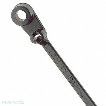 TY-RAP Cable Tie Mnt 5.9 in Black PK1000, 1XFV1