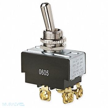 IDEAL Toggle Switch DPST 10A @ 250V Screw, 1XWR2