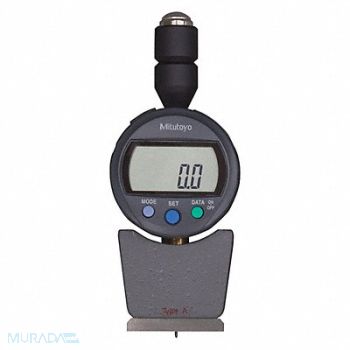 MITUTOYO Digital Durometer Shore A 1.73 x 0.71 In, 1ZRT4