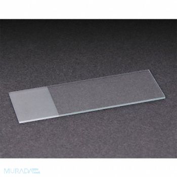 LAB SAFETY SUPPLY Microscope Slide White Glass PK72, 20F860