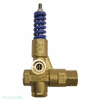 MECLINE Unloader Valve 26.4 gpm 4800 psi Brass, 20FV58