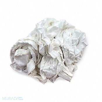 TOUGH GUY Cloth Rag Cotton T-shirt Varies White, 20G115