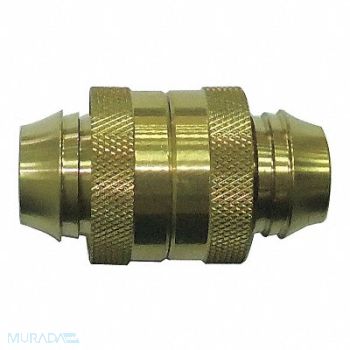 WESTWARD Garden Hose Repair Fitting Brass 3/4, 20KP44