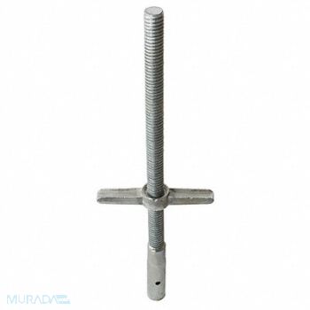 METALTECH Scaffold Leveling Jack Steel Zinc Plated, 20TN24