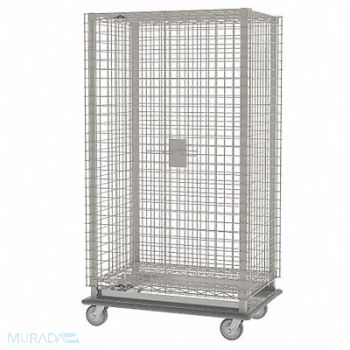 METRO Wire Security Cart Epoxy Coat 63x28x68, 20W712