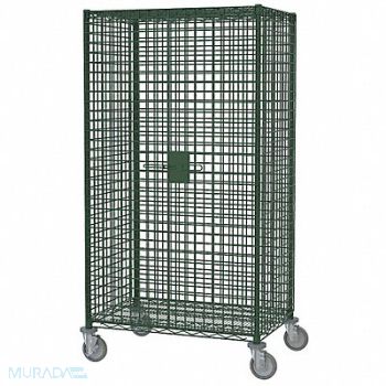 METRO Wire Security Cart Epoxy Coat 53x22x68, 20W723