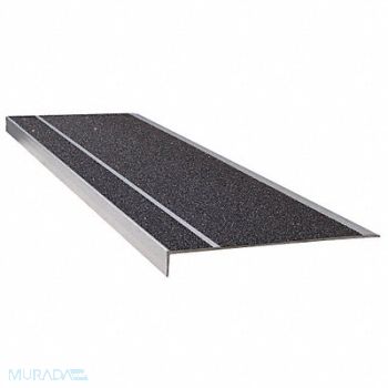 WOOSTER Stair Tread Black 60in W Extruded Alum, 20X795