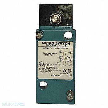 HONEYWELL MICRO SWITCH Limit Switch Head Wbbl Stick Top 2NO/2NC, 20Y064