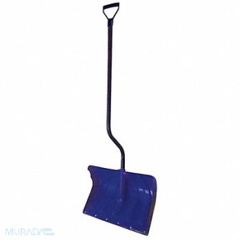 WESTWARD Snow Shovel Poly SS Blade 19-17/25 W, 21AD03