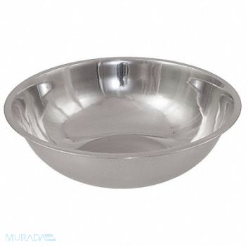 CRESTWARE Mixing Bowl Stainless Steel 16 qt., 21D719