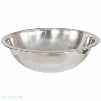 CRESTWARE Mixing Bowl Stainless Steel 16 qt., 21D732